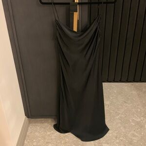 48. Black Zara Dress With Jacob Belt